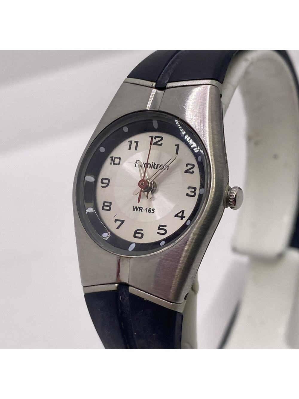 Armitron Womens Rubber Quartz Watch Works New Battery